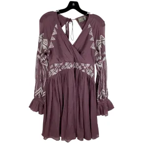 Dress Casual Short By Asos In Purple, Size: S