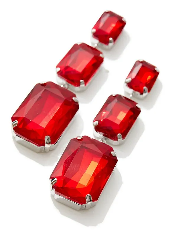 Fifi Red Earrings